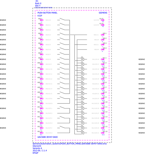 6AV3688-3EH47-0AX0 SIMATIC HMI KP32F PN Siemens