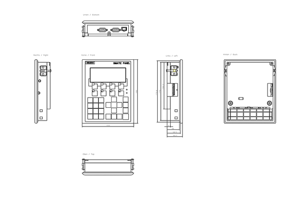 6AV6641-0CA01-0AX1 SIMATIC HMI OP 77B Ex 2/22 từ ngày 1 tháng 10 năm 2020 chỉ có sẵn khi đặt hàng linh kiện thay thế Siemens