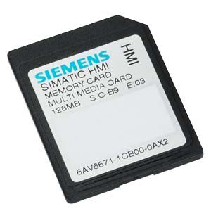 6AV6671-1CB00-0AX2 Thẻ nhớ SIMATIC HMI MM 128 MB Siemens