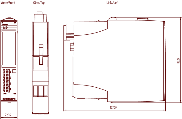 6DL1131-6BL00-0PH1 SIMATIC ET 200SP HA DI 32x24VDC HA Siemens
