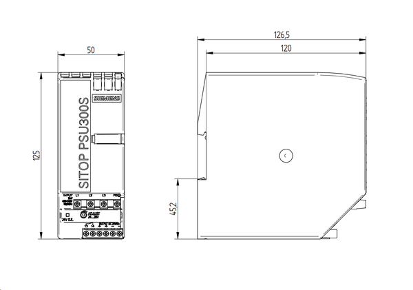 6EP1433-2BA20 Bộ nguồn SITOP PSU300S 3 pha 24 V DC/5 A Siemens