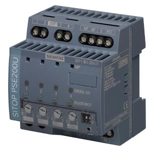 6EP1961-2BA31 Mô-đun chọn lọc SITOP PSE200U 24 V DC/4 x 0,5-3A với tín hiệu kênh đơn Siemens