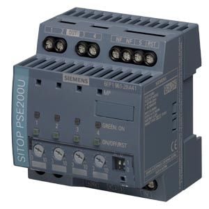 6EP1961-2BA41 Mô-đun chọn lọc SITOP PSE200U 24 V DC/4 x 3-10A với tín hiệu kênh đơn Siemens