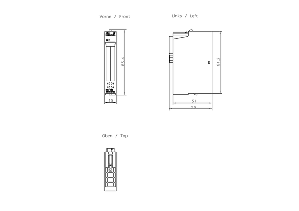 6ES7132-4BD00-0AB0 SIMATIC ET 200S 4DQ 24 V DC/0,5 A HF PU 5 Siemens