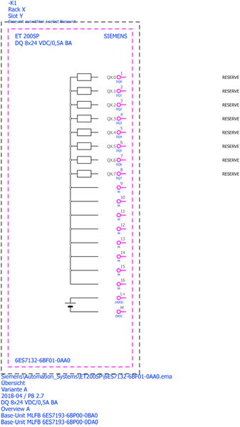 6ES7132-6BF01-0AA0 SIMATIC ET 200SP DQ 8x24VDC/0.5A BA Siemens