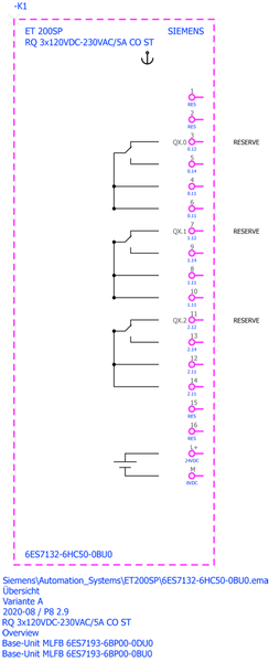 6ES7132-6HC50-0BU0 SIMATIC ET 200SP RQ 3x120VDC-230VAC/5A CO ST tiếp điểm chuyển mạch cách ly Siemens