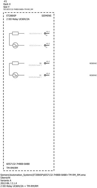 6ES7132-7HB00-0AB0 Rơ le SIMATIC ET 200iSP 2DQ 60 V UC/2 A Siemens