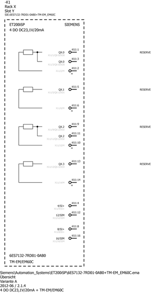 6ES7132-7RD01-0AB0 SIMATIC ET 200iSP 4DQ 23,1 V DC/20 mA TẮT H Siemens