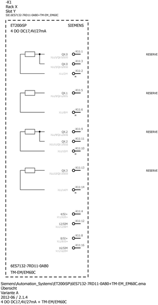 6ES7132-7RD11-0AB0 SIMATIC ET 200iSP 4DQ 17,4 V DC/27 mA TẮT H Siemens