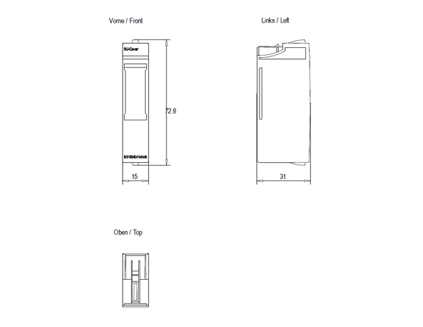 6ES7133-6CV15-1AM0 SIMATIC ET 200SP BU nắp 15 mm PU 5 Siemens