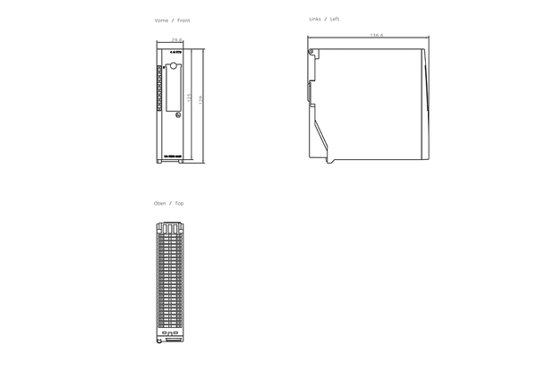 6ES7134-7SD51-0AB0 SIMATIC ET 200iSP 4AI RTD Siemens