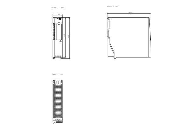 6ES7134-7TD00-0AB0 SIMATIC ET 200iSP 4AI I 2WIRE HART Siemens