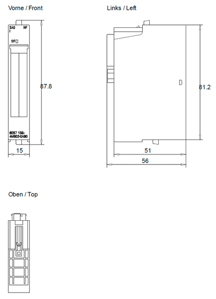 6ES7135-4MB02-0AB0 SIMATIC ET 200S 2AQ I HF Siemens