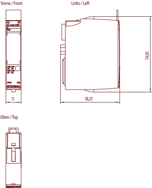 6ES7135-6TD00-0CA1 SIMATIC ET 200SP AQ 4xI HART HF Siemens