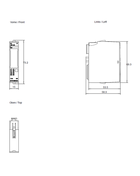 6ES7137-6BD00-0BA0 SIMATIC ET 200SP CM 4 x IO-Link ST Siemens