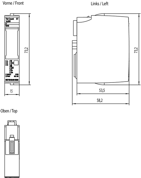 6ES7138-6AA01-0BA0 SIMATIC ET 200SP TM Đếm 1x24V 200 kHz Siemens