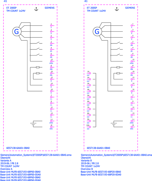 6ES7138-6AA01-2BA0 SIMATIC ET 200SP TM Đếm 1x24V 200 kHz PU 10 Siemens
