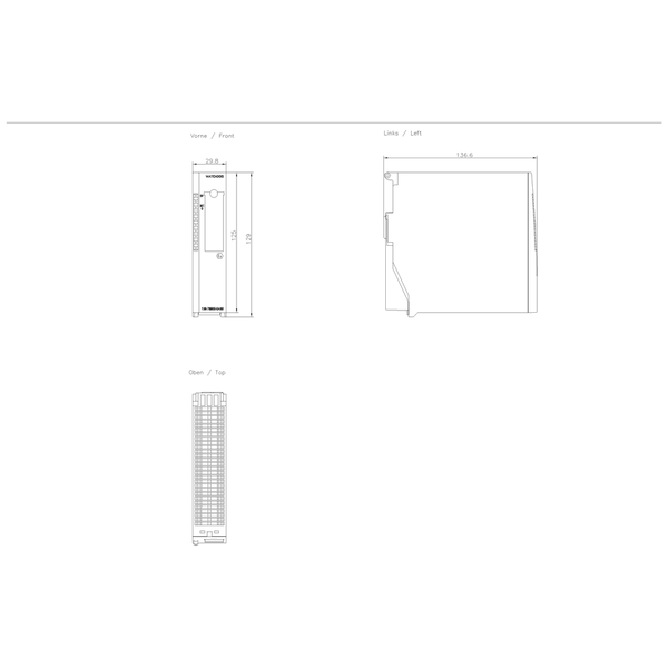 6ES7138-7BB00-0AB0 Mô-đun giám sát SIMATIC ET 200iSP Siemens