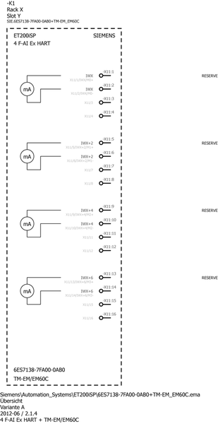 6ES7138-7FA00-0AB0 SIMATIC ET 200iSP 4F-AI I Ex HART Siemens