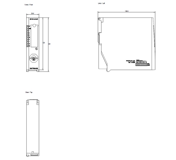 6ES7138-7FN00-0AB0 SIMATIC ET 200iSP 8F-DI ExNAMUR Siemens