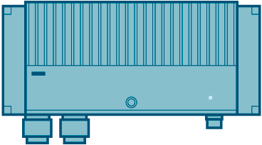 6ES7148-4PC00-0HA0 Nguồn điện SIMATIC ET200pro PS đạt cấp bảo vệ IP67 3 pha 24 V DC/8 A Siemens