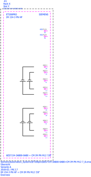 6ES7154-3AB00-0AB0 SIMATIC ET 200pro IM 154-3 PN HF Siemens