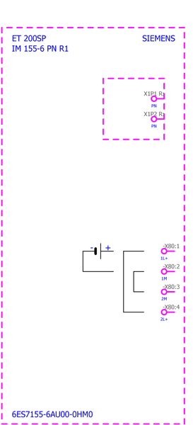 6ES7155-6AU00-0HM0 SIMATIC ET 200SP PROFINET 2-port interface