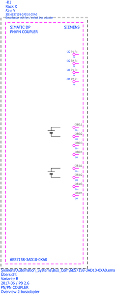 6ES7158-3AD10-0XA0 Bộ ghép nối SIMATIC DP PN/PN Siemens