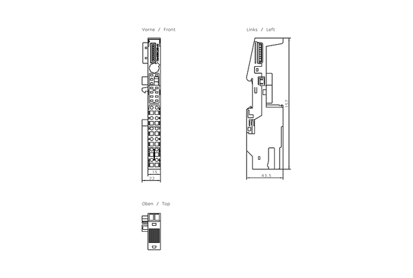 6ES7193-4CA50-0AA0 SIMATIC ET 200S TM-E15C26-A1 Đầu nối lò xo PU 5 Siemens