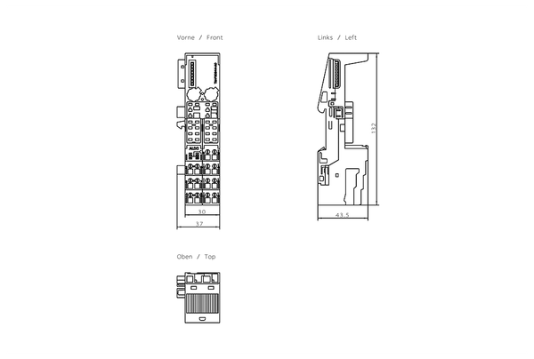 6ES7193-4CK20-0AA0 SIMATIC ET 200S TM-P30S44-A0 Đầu nối vít Siemens