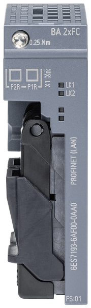 6ES7193-6AF00-0AA0 SIMATIC ET 200SP BA 2x FC từ FS04 Siemens