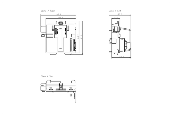 6ES7195-7HA00-0XA0 SIMATIC ET 200M BM PS/IM Cho nguồn điện và IM 153 Siemens