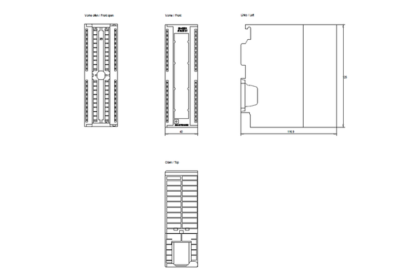 6ES7331-1KF02-0AB0 SIMATIC S7-300 SM 331 AI 8x13 bit Siemens