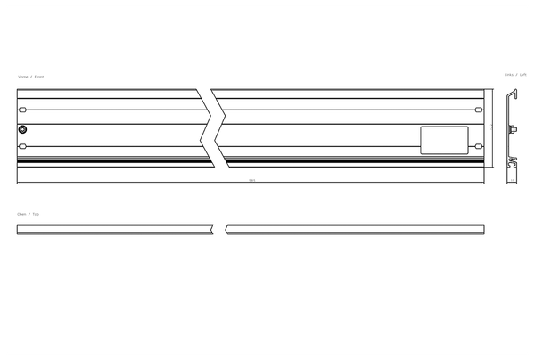 6ES7390-1AF85-0AA0 Thanh lắp SIMATIC S7-300 585 mm Dành cho ET 200iSP trong tủ 650 mm Siemens