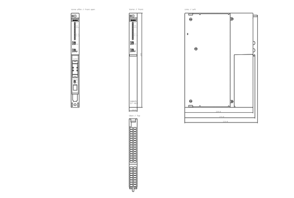 6ES7405-0DA02-0AA0 SIMATIC S7-400 PS 405 4A Siemens