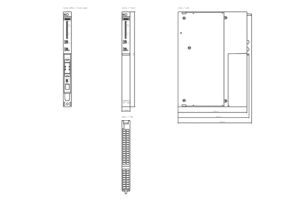 6ES7407-0DA02-0AA0 SIMATIC S7-400 PS 407 4A Siemens