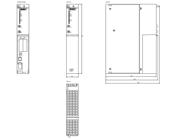 6ES7407-0KA02-0AA0 SIMATIC S7-400 PS 407 10 A Siemens