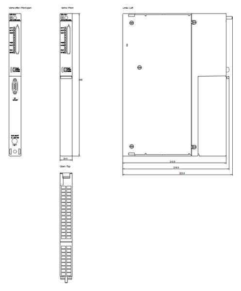 6ES7412-1XJ05-0AB0 Bộ vi xử lý SIMATIC S7-400 412-1 288 KB Siemens
