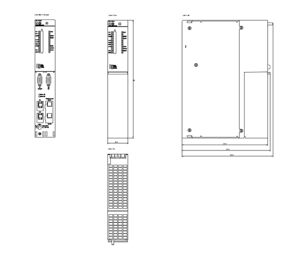 6ES7416-5HS06-0AB0 Bộ vi xử lý SIMATIC S7-400 416-5H PN/DP 16 MB Siemens