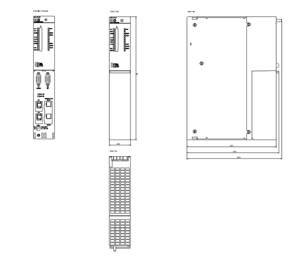 6ES7417-5HT06-0AB0 Bộ vi xử lý SIMATIC S7-400 417-5H PN/DP 32 MB Siemens