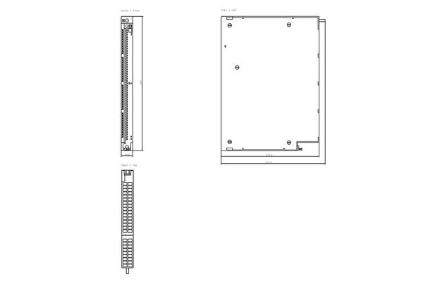 6ES7422-1FH00-0AA0 SIMATIC S7-400 SM 422 DQ 16x120/230 V AC/2 A Siemens