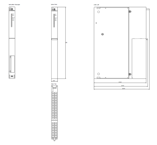 6ES7441-1AA05-0AE0 SIMATIC S7-400 CP 441-1 PtP Với một kênh cho kết nối điểm-điểm Siemens