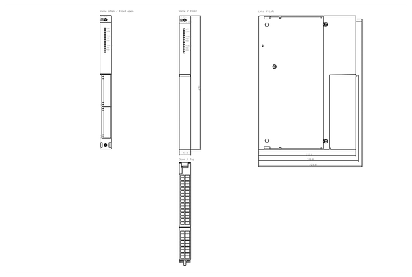 6ES7441-2AA04-0AE0 SIMATIC S7-400 CP 441-2 PtP Với hai kênh cho kết nối điểm-điểm Siemens