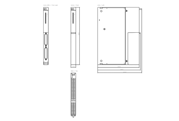 6ES7460-0AA01-0AB0 SIMATIC S7-400 IM 460-0 Gửi cáp IM với K-Bus Siemens