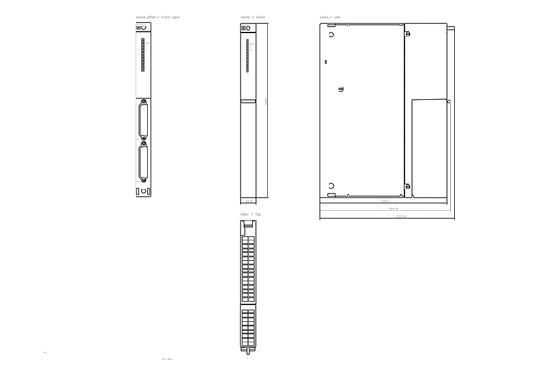 6ES7460-3AA01-0AB0 Cáp SIMATIC S7-400 IM 460-3 Gửi IM với K-Bus Dành cho kết nối phân tán lên đến 100 m Siemens