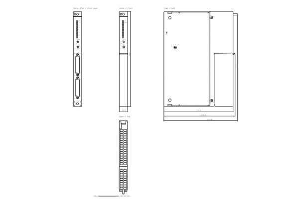 6ES7461-3AA01-0AA0 SIMATIC S7-400 IM 461-3 Nhận IM với K-Bus Dành cho kết nối phân tán lên đến 100 m Siemens