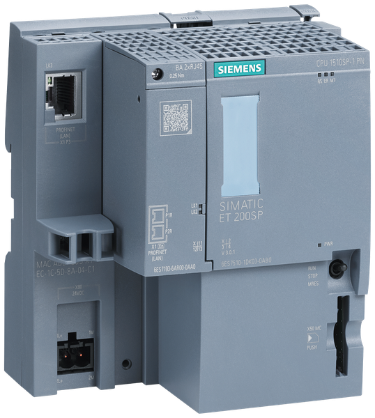 6ES7510-1DK03-0AB0 SIMATIC ET 200SP CPU 1510SP-1 PN Siemens