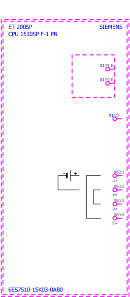 6ES7510-1SK03-0AB0 SIMATIC ET 200SP CPU 1510SP F-1 PN Siemens