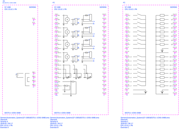 6ES7511-1CK01-0AB0 CPU SIMATIC S7-1500 1511C-1 PN 16DI/16DQ/5AI/2AQ Siemens