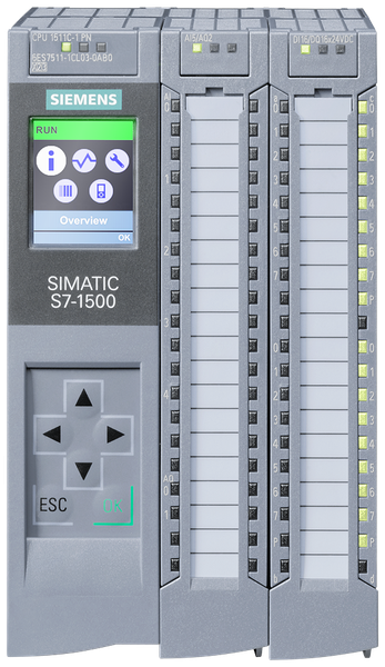 6ES7511-1CK01-0AB0 CPU SIMATIC S7-1500 1511C-1 PN 16DI/16DQ/5AI/2AQ Siemens